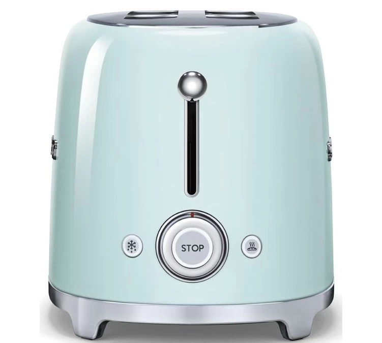 Grille-pain TSF02PGEU 4 Tranches Vert D'eau - SMEG 3 Grille-pain TSF02PGEU 4 Tranches Vert D'eau - SMEG – Image 3