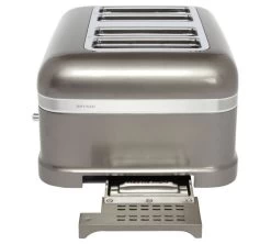 Toaster KitchenAid 5KMT4205EMS Artisan 4 Tranches Gris Etain 7 Toaster KitchenAid 5KMT4205EMS Artisan 4 Tranches Gris Etain -Cafe Lux Magasin gp etain