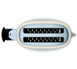 Grille-pain TSF02CREU 4 Tranches - Crème - SMEG -Cafe Lux Magasin gp fente creme