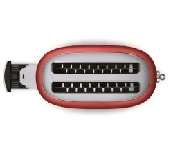 Grille-pain TSF02RDEU 4 Tranches Rouge - SMEG -Cafe Lux Magasin gp fente rouge