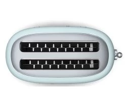 Grille-pain TSF02PGEU 4 Tranches Vert D'eau - SMEG 7 Grille-pain TSF02PGEU 4 Tranches Vert D'eau - SMEG -Cafe Lux Magasin gp fente vertdeau