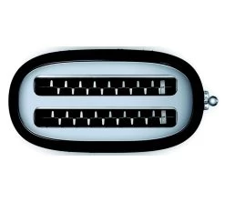 Grille-pain TSF02BLEU 4 Tranches Noir - SMEG -Cafe Lux Magasin gp noir dessus