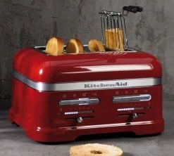 Toaster KitchenAid 5KMT4205ECA Artisan Rouge Pomme D'Amour - 4 Fentes 11 Toaster KitchenAid 5KMT4205ECA Artisan Rouge Pomme D'Amour - 4 Fentes -Cafe Lux Magasin gp rouge 4f