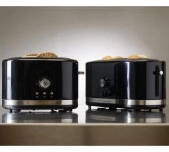 Toaster KitchenAid 5KMT2116EER Noir Onyx 2 Fentes -Cafe Lux Magasin gpnoir amb2