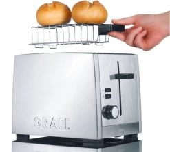 Toaster Graef TO80EU 2 Fentes Inox -Cafe Lux Magasin graef to80 2