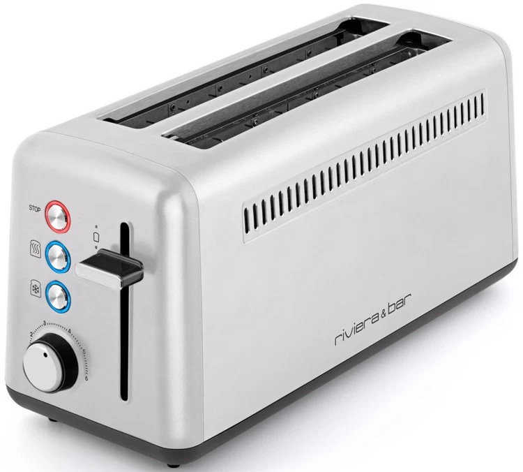 Grille Pain QGP480 Inox 2 Fentes - Riviera-et-Bar 1 Grille Pain QGP480 Inox 2 Fentes - Riviera-et-Bar