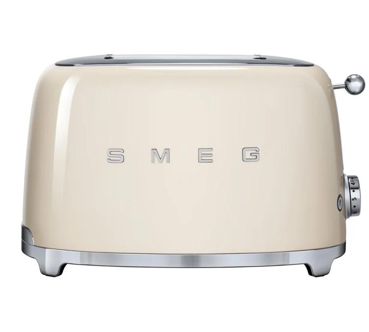 Grille-pain TSF01CREU 2 Tranches Crème - SMEG 1 Grille-pain TSF01CREU 2 Tranches Crème - SMEG
