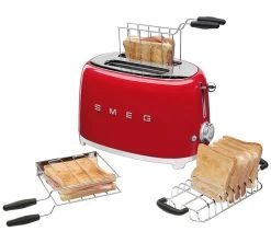 Deux Pinces SMEG Pour Grille-pain 2 Tranches Années 50 -Cafe Lux Magasin grilles amb