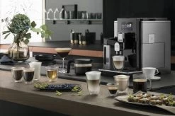 Delonghi Maestosa EPAM 960.75.GLM Pack Zen Garantie 5 ANS -Cafe Lux Magasin gruppo bicchieri valcucine con display