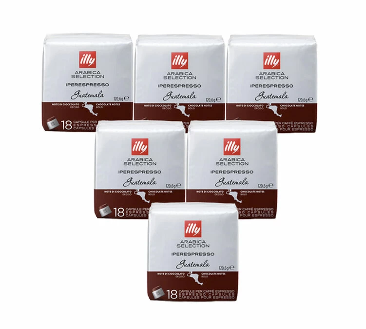 108 Capsules Iperespresso Monoarabica Guatemala - ILLY 1 108 Capsules Iperespresso Monoarabica Guatemala - ILLY