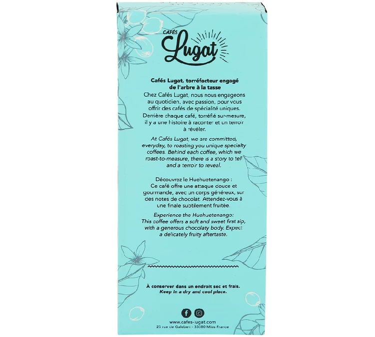 50 Capsules Huehuetenango - Compatibles Nespresso® - CAFÉS LUGAT 4 50 Capsules Huehuetenango - Compatibles Nespresso® - CAFÉS LUGAT – Image 4