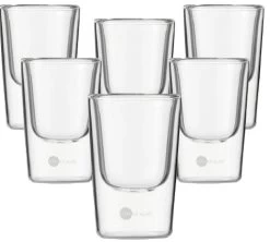 6 Verres Hot'n Cool Barista 8.5cl - JENAER GLAS