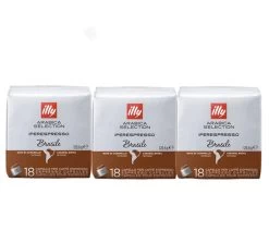 54 Capsules Iperespresso Monoarabica Brazil - ILLY