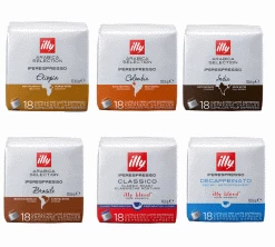 Pack Découverte 108 Capsules Iperespresso - ILLY