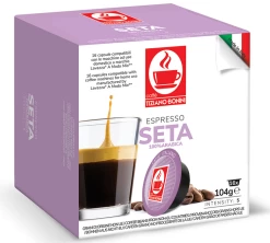 Pack 160 Capsules Compatibles A Modo Mio Lavazza Seta - CAFFE BONINI