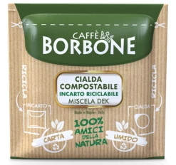 50 Dosettes ESE - Miscela Dek - CAFFE BORBONE -Cafe Lux Magasin image secondaire 157413 2.0
