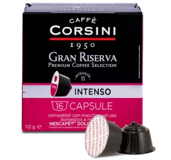 80 Capsules Nescafe® Dolce Gusto® Compatibles Gran Riserva Intenso - CAFFE CORSINI 9 80 Capsules Nescafe® Dolce Gusto® Compatibles Gran Riserva Intenso - CAFFE CORSINI -Cafe Lux Magasin image secondaire 31078 3