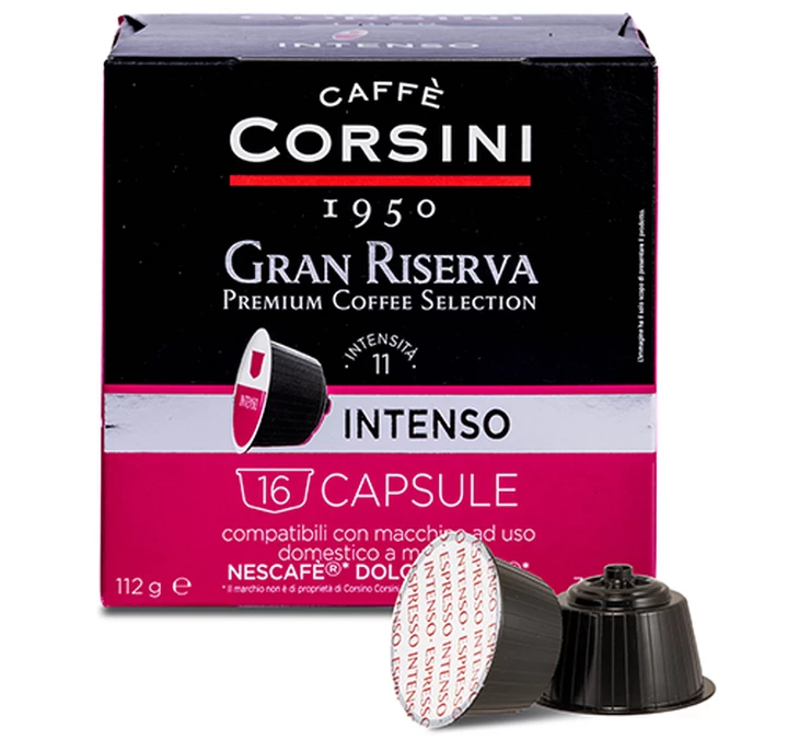 80 Capsules Nescafe® Dolce Gusto® Compatibles Gran Riserva Intenso - CAFFE CORSINI 5 80 Capsules Nescafe® Dolce Gusto® Compatibles Gran Riserva Intenso - CAFFE CORSINI – Image 5