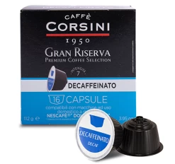 80 Capsules Nescafe® Dolce Gusto® Compatibles Gran Riserva Decaffeinato - CAFFE CORSINI -Cafe Lux Magasin image secondaire 31083 3.0 1