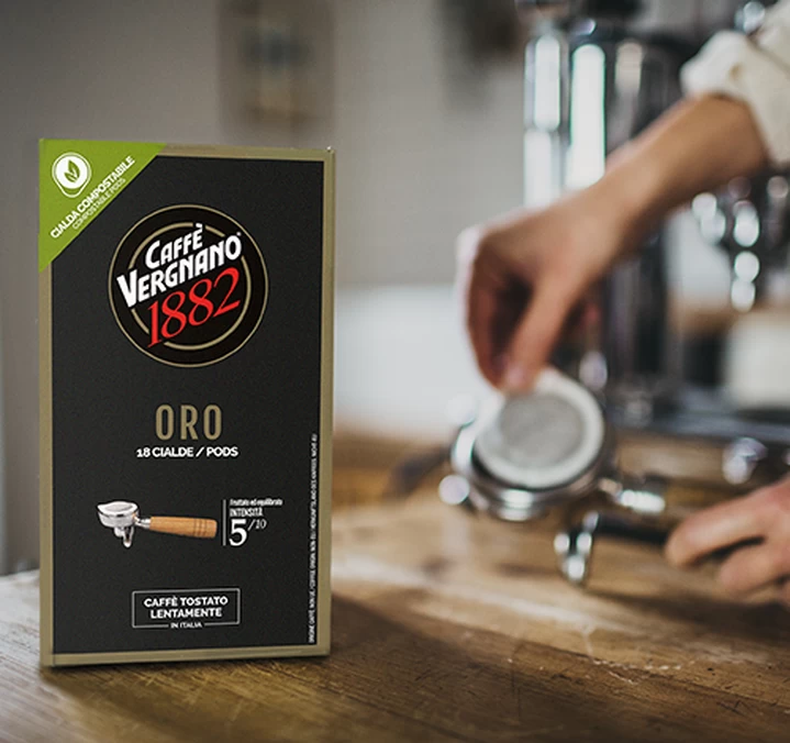 Caffè Vergnano Pack 90 Dosettes ESE Oro - CAFFE VERGNANO 4 Caffè Vergnano Pack 90 Dosettes ESE Oro - CAFFE VERGNANO – Image 4