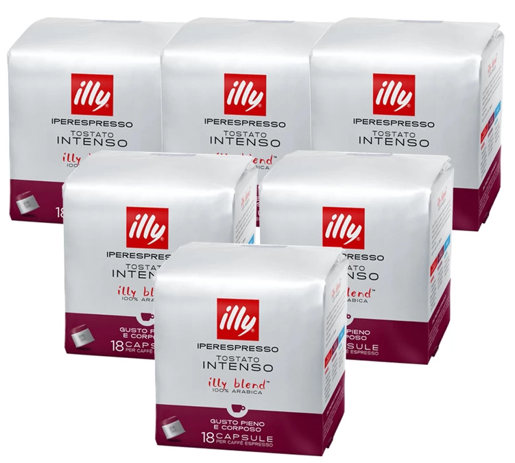 108 Capsules Iperespresso Intenso - ILLY 1 108 Capsules Iperespresso Intenso - ILLY