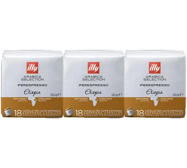 54 Capsules Iperespresso Monoarabica Ethiopia - ILLY 1 54 Capsules Iperespresso Monoarabica Ethiopia - ILLY