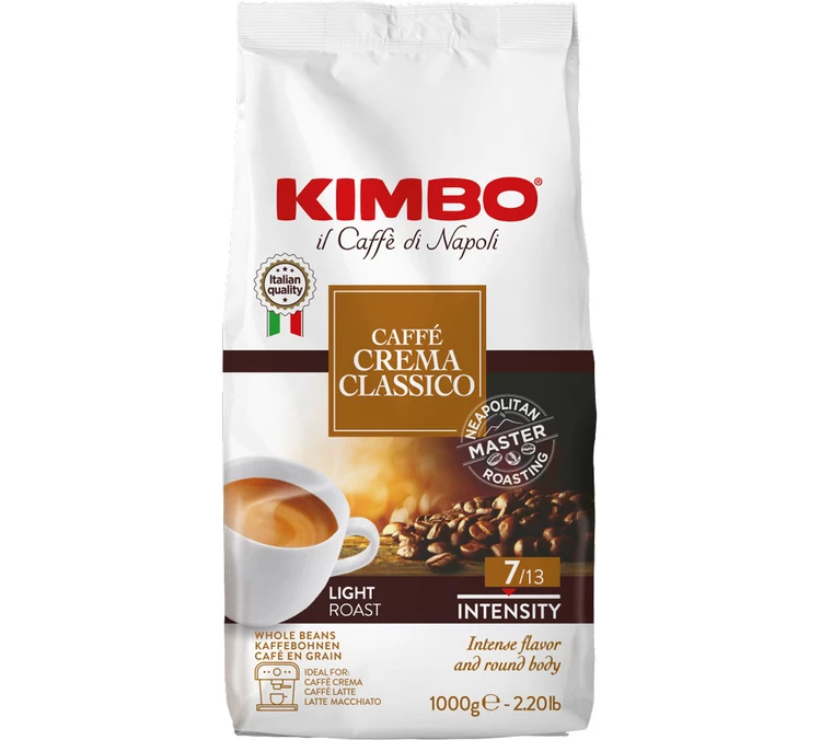 1kg Café En Grain Crema Classico - Kimbo 1 1kg Café En Grain Crema Classico - Kimbo