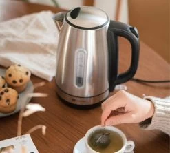 Bouilloire KT101 1.7L Inox + Verre Pylano + Offre Cadeau KOTTEA -Cafe Lux Magasin kkottea kt101 3