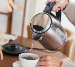 Bouilloire KT101 1.7L Inox + Verre Pylano + Offre Cadeau KOTTEA -Cafe Lux Magasin kottea kt101 2