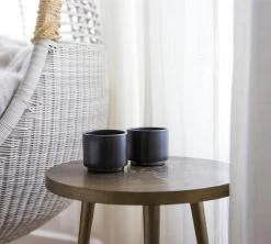 Tasse à Cappuccino - Monty Milk Art Blanc Mat 19 Cl - FELLOW -Cafe Lux Magasin lifestyle5 1