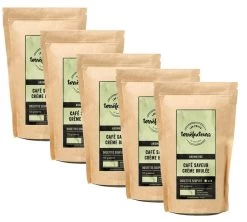 90 Dosettes Souples Saveur Crème Brûlée - LES PETITS TORREFACTEURS