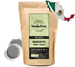 18 Dosettes Souples - Maragogype Mexique - LES PETITS TORREFACTEURS