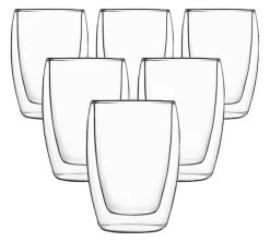 Bormioli Rocco 6 Verres Double Paroi 27cl Thermic Glass Accademia - Luigi Bormioli