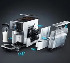 SIEMENS EQ.700 Intégral Noir Inox TQ707R03 Garantie 3 Ans 16 SIEMENS EQ.700 Intégral Noir Inox TQ707R03 Garantie 3 Ans -Cafe Lux Magasin machine a cafe siemens eq 700 integral entretien