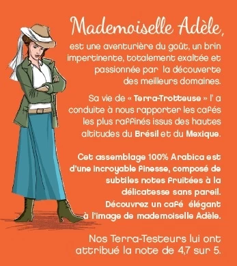 75 Capsules Adèle Bio Compostables Compatibles Nespresso® -Terramoka 2 75 Capsules Adèle Bio Compostables Compatibles Nespresso® -Terramoka – Image 2