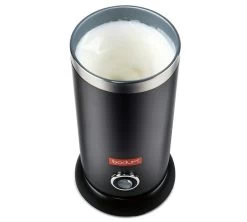 Mousseur à Lait électrique Bistro Noir Mat - 11870-01EURO - BODUM -Cafe Lux Magasin mouss lait