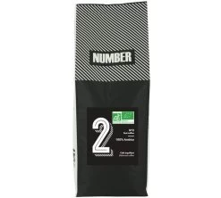 1kg Café En Grain Bio 100% Arabica N°2 - Number