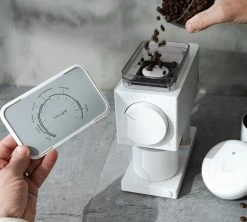 Moulin à Café FELLOW Ode Brew Grinder Gen 2 Blanc -Cafe Lux Magasin ode gen2 blanc 3