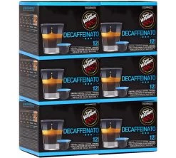 Caffè Vergnano Pack Capsules Vergnano Decaffeinato 6x12 Pour Nescafe® Dolce Gusto®