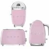 Set Petit Déjeuner (Toaster - Presse Agrumes - Bouilloire) Rose - SMEG