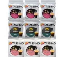 Pack Découverte 138 Dosettes Café Long - TASSIMO