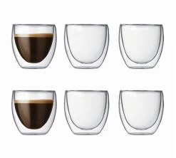 Verres Double Paroi BODUM - Pavina 6x8cl