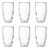 6 Verres BODUM Pavina Double Paroi 45 Cl