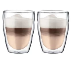 Verres Double Paroi BODUM - Pilatus 8cl, 25cl Et 35cl 10 Verres Double Paroi BODUM - Pilatus 8cl, 25cl Et 35cl -Cafe Lux Magasin pilatus25cl