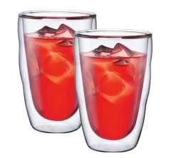 Verres Double Paroi BODUM - Pilatus 8cl, 25cl Et 35cl 9 Verres Double Paroi BODUM - Pilatus 8cl, 25cl Et 35cl -Cafe Lux Magasin pilatus35cl