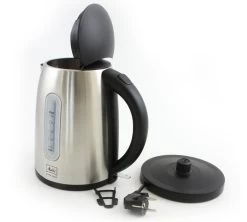 Bouilloire Melitta Prime Aqua Noir Inox 1.7L -Cafe Lux Magasin prime aqua