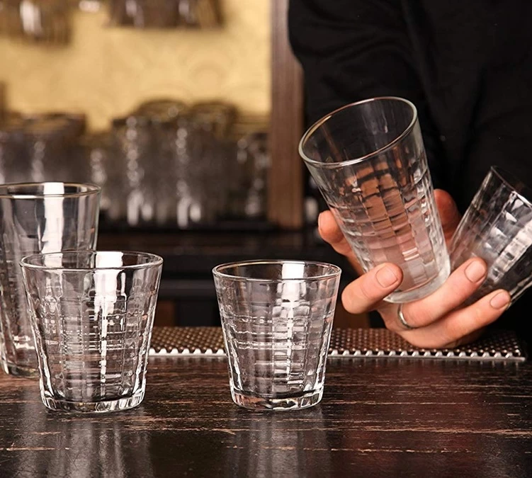 4 Verres Prisme Marine 27.5 Cl - Duralex 5 4 Verres Prisme Marine 27.5 Cl - Duralex – Image 5