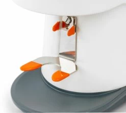 Moulin à Café QUAMAR Nemo-Q/E Blanc Mat Et Gris Bleu -Cafe Lux Magasin quamar nemoqe blanc 4