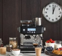 Machine Expresso SAGE Barista Pro SES878BST4EEU1 Inox Noir -Cafe Lux Magasin sage oracletouch inoxnoir 7