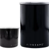 Lot 2 Boîtes Conservatrices Noir Brillant Avec Vide D'air 500g Et 250g - Airscape